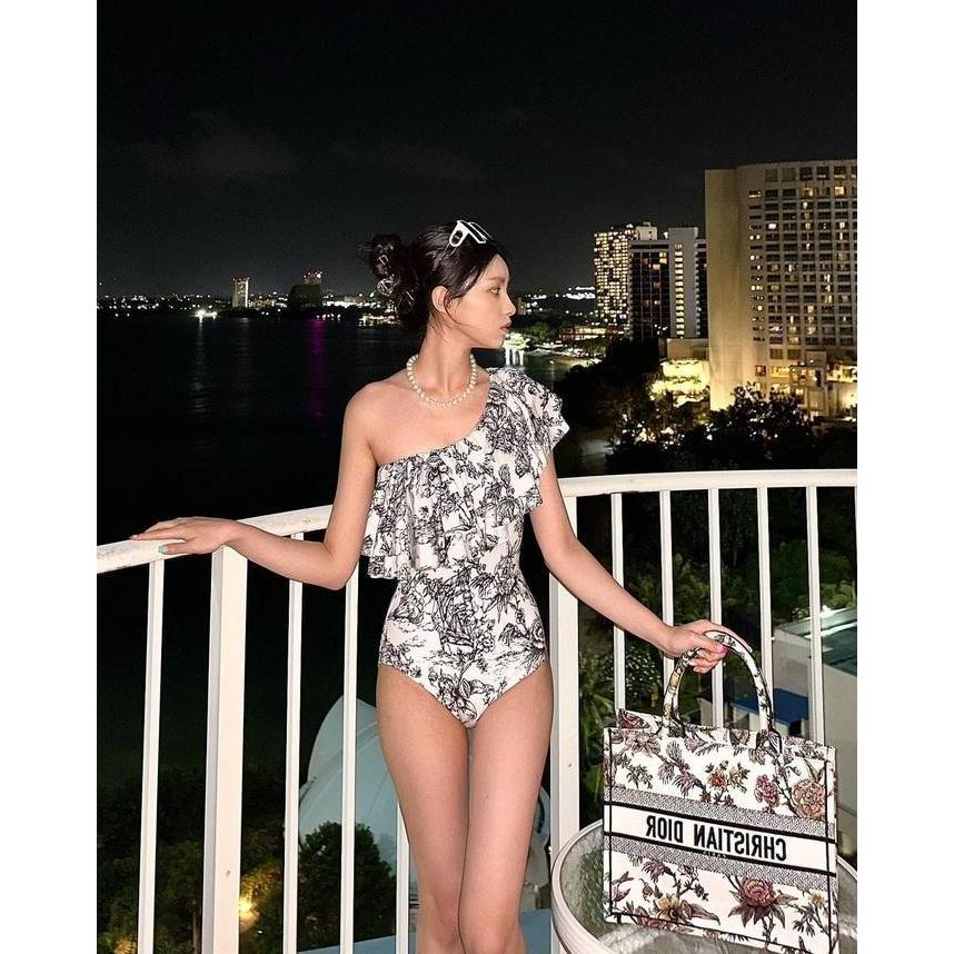 MAJORIE swimsuit import one shoulder baju renang wanita swimwear bali