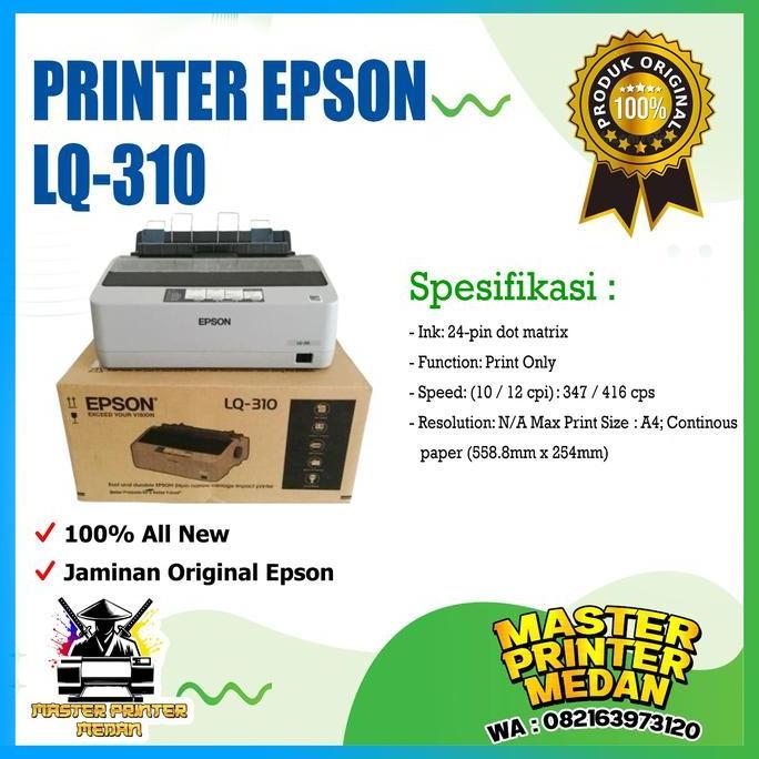 TERMURAH - PRINTER EPSON LQ310 EPSON LQ-310 GARANSI RESMI