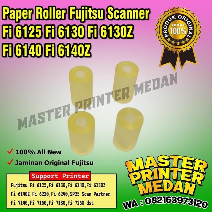 Paper Roller Fujitsu scanner Fi 6125 Fi 6130 Fi 6130Z Fi 6140 Fi 6140Z