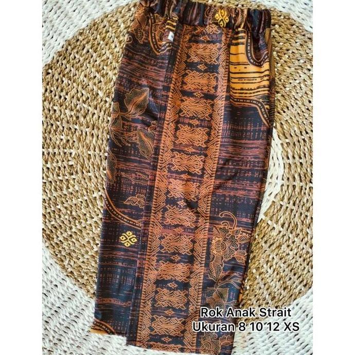 Rok Anak Perempuan Rok Batik Anak Panjang Bawahan Kebaya Anak Kamen Anak2 Muscrep Strait Kamen Moscr