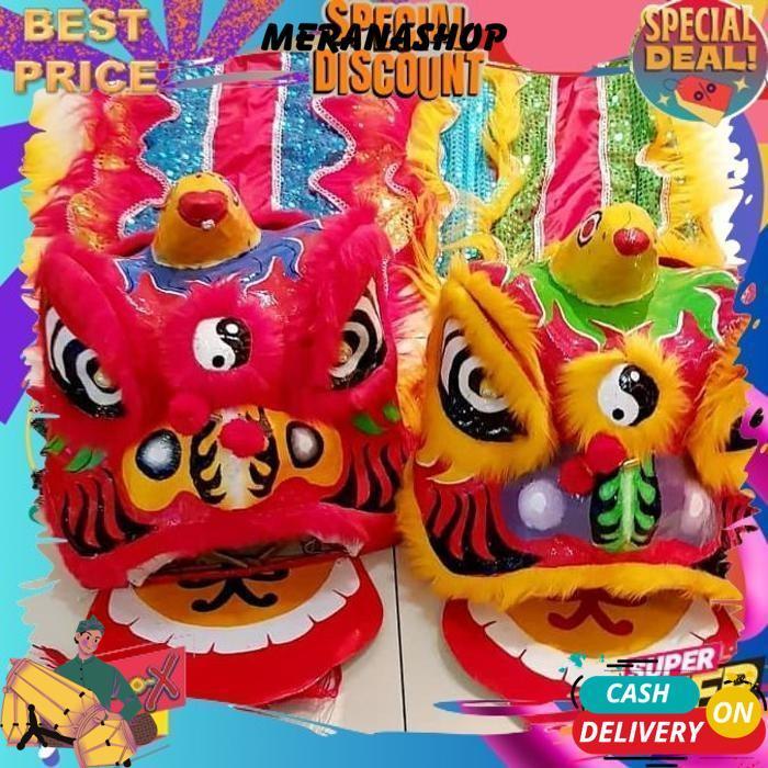 Sale Mainan Barongsai / Barongsai Besar / Barongsai Anak Anak / Mainan Anak Kepala Barongsai Mata Ke