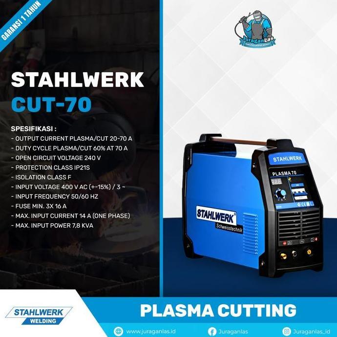 Diskon Stahlwerk Cut-70 Mesin Dc Plasma Cutting 70A