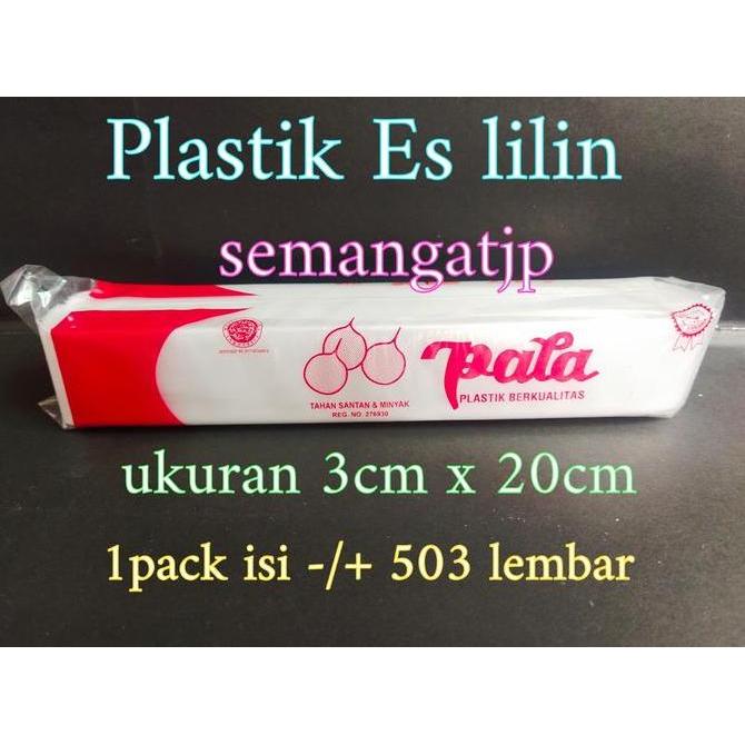 Promo Plastik Es Lilin 3x20 / Kantong Plastik PE ES Lilin COD
