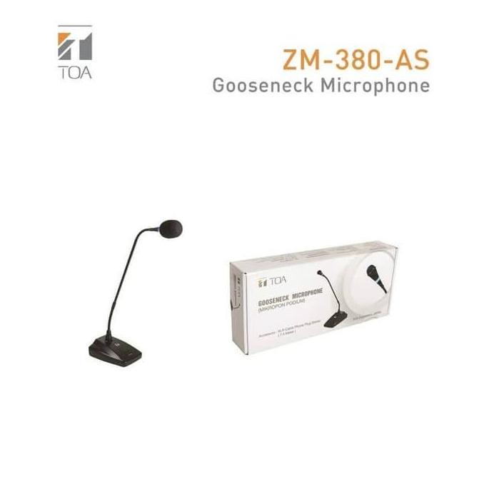 Mic Meja Podium Toa Zm 380 As Toa Zm-380 As Toa Zm380As Original Siap Kirim