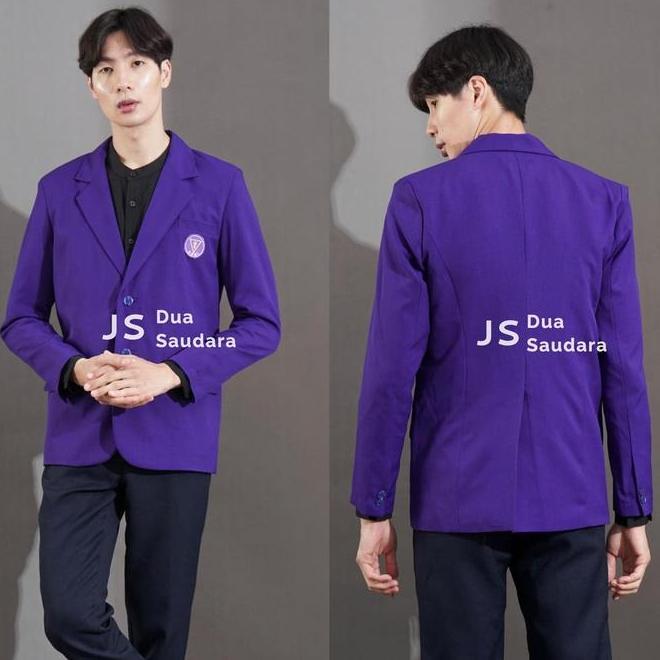 Jas Pdgi Ungu Pria / Jas Dokter Gigi Pria / Jas Dokter Gigi Indonesia