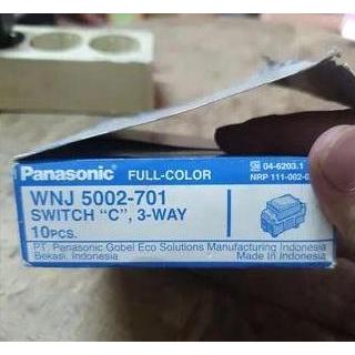 Saklar "C" 16AX Panasonic - WNJ5002-701 Full-Color
