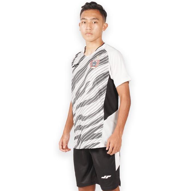 TERBARU Juaraga Persija Jersey Training 2024 Hunter Stripes - Putih