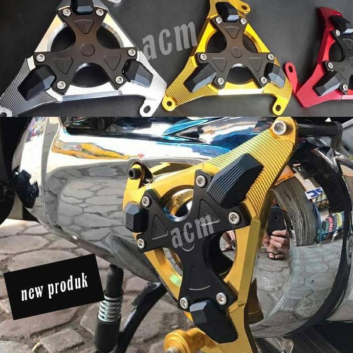 New cover tutup cnc cvt mesin yamaha nmax / variasi cvt nmax new moti Terlaris