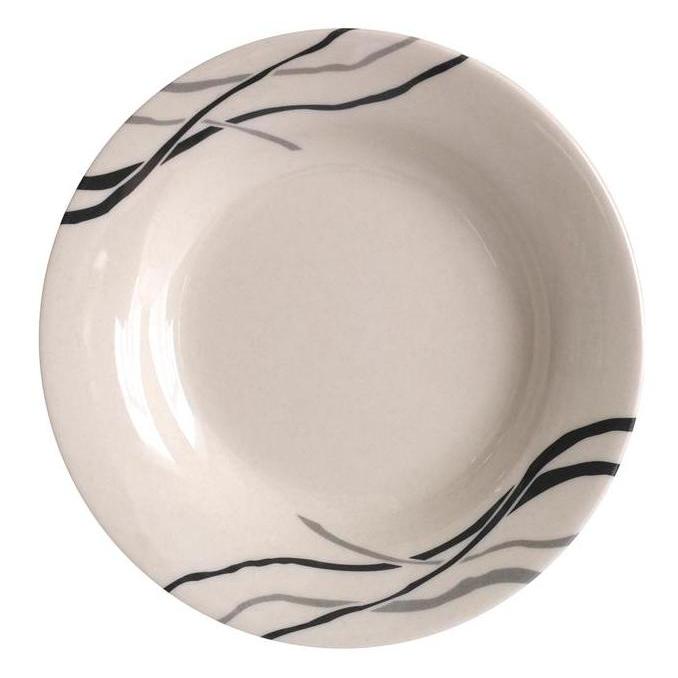 PiringMelamine 9Inch PiringMakan Motif Art Of Line 4009 HooverMelamine