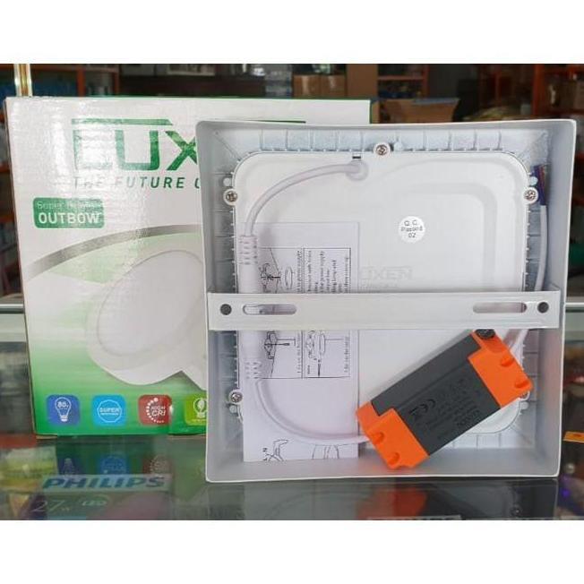 Lampu LED Panel LUXEN / Downlight LED LUXEN Panel 12W KOTAK OUTBOW