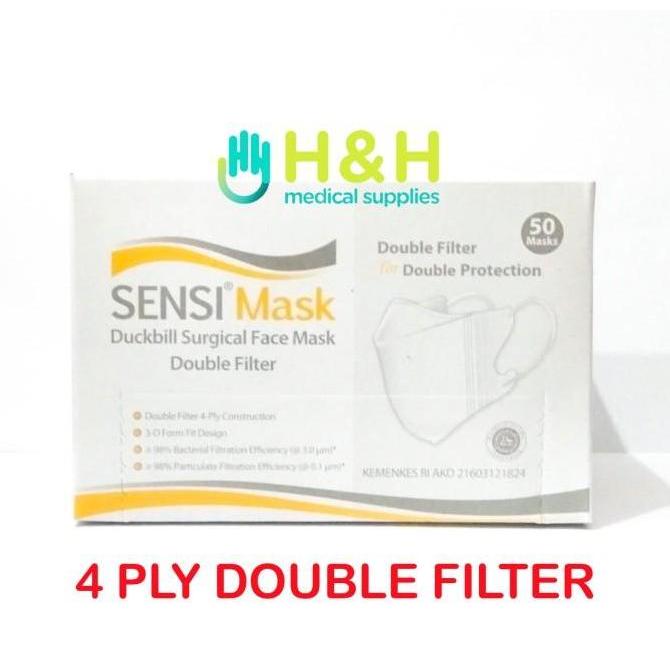 Masker Sensi Duckbill / Masker Sensi / Masker Duckbill Sensi Terlaris