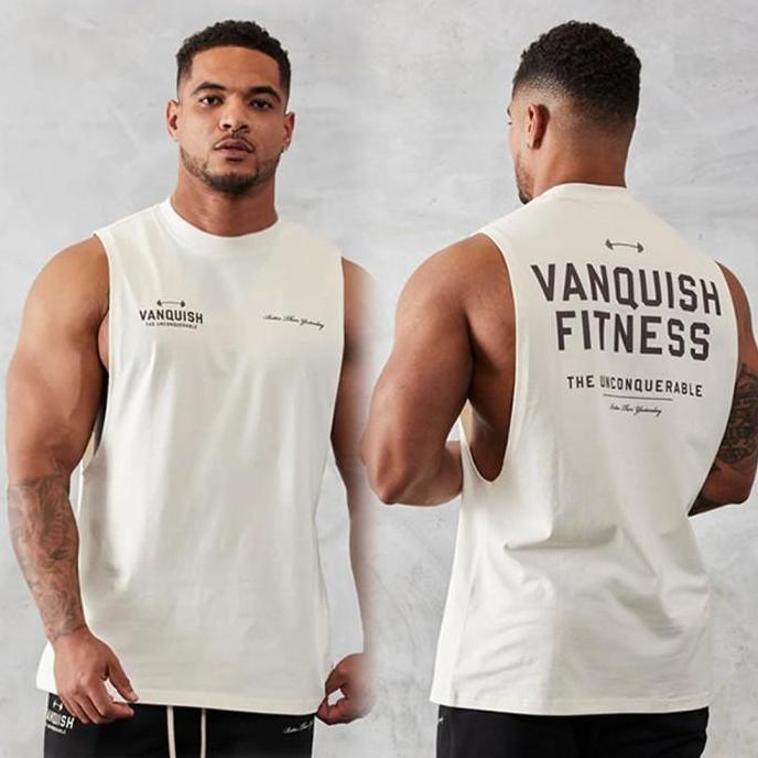 TANKTOP PRIA GYM VANQUISH FITNESS BX-79 Terlaris