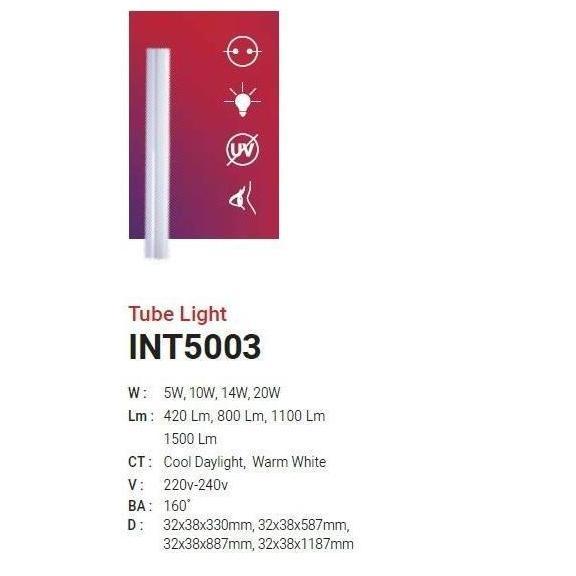 LAMPU IN LITE LED T5 20W INLITE T5 LED 20 WATT IN LITE LED TL5 INT5003