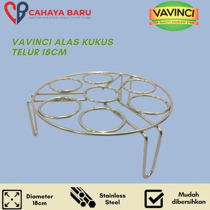 VAVINCI ALAT KUKUS TELUR 18CM