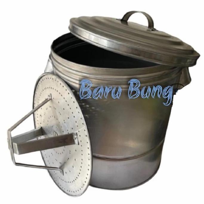 Panci Langseng Alumunium Galvanis Jumbo / Kukusan Buleng Dandang Besar