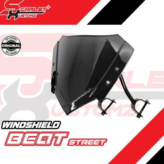 WINSHIELD VISOR BEAT STREET PLUS BRACKET - VISOR XRIDE - SC