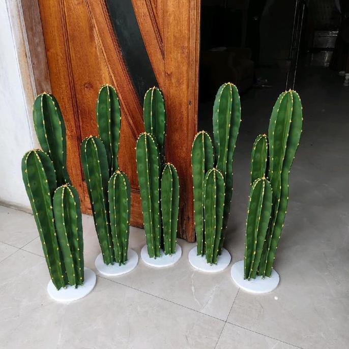 Kaktus artificial koboi / hiasan unik imitasi /tanaman palsu terbaru / dekorasi ruang kekinian/ hias