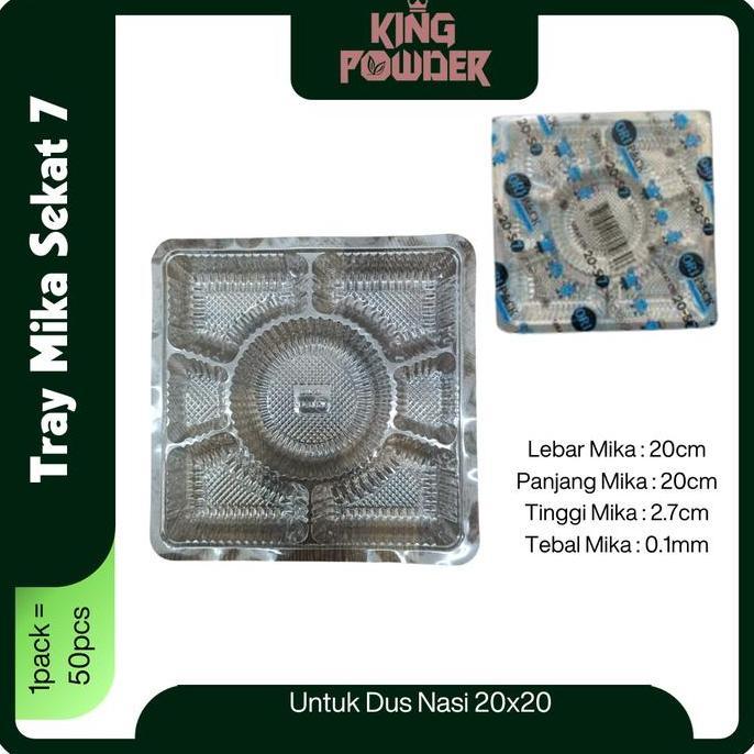 Dus Nasi Kotak 20x20 | Dus Nasi Catering ukuran 20 | Box Nasi 320GSM