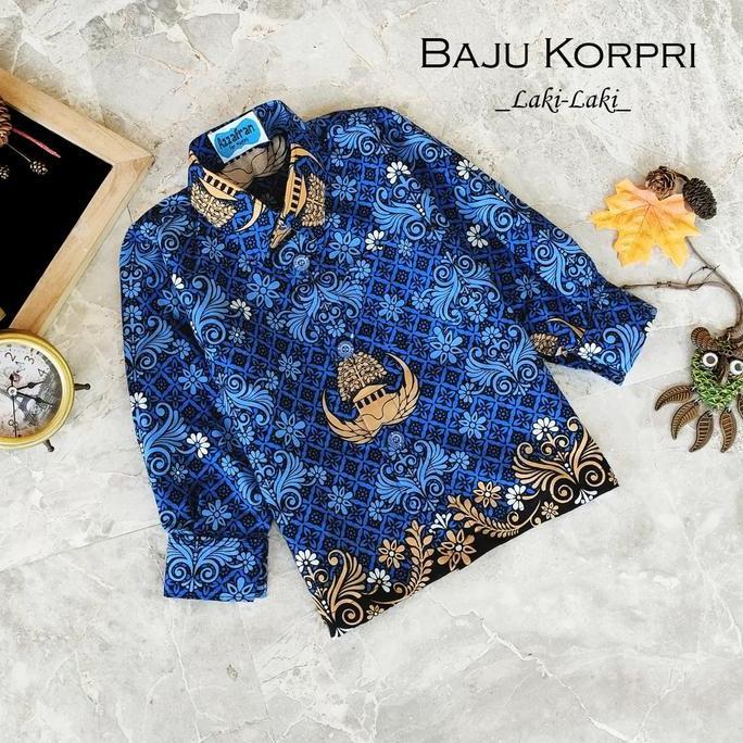 Baju Batik Korpri Anak cowok dan cewek