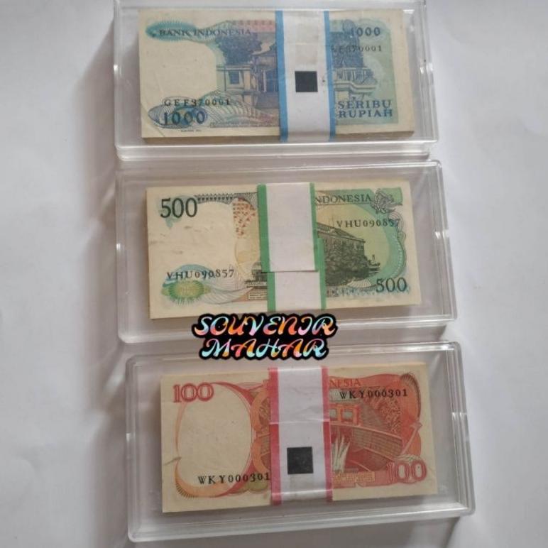 Dindaseller6 - Paket Uang Lama 3 Lembar Tahun 80An Burung Dara Kijang Menjangan Sisingamangaraja Kol