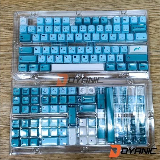 KEYCAPS ICE MOUNTAIN THEME JAPANESE ROOT - XDA PROFILE PBT