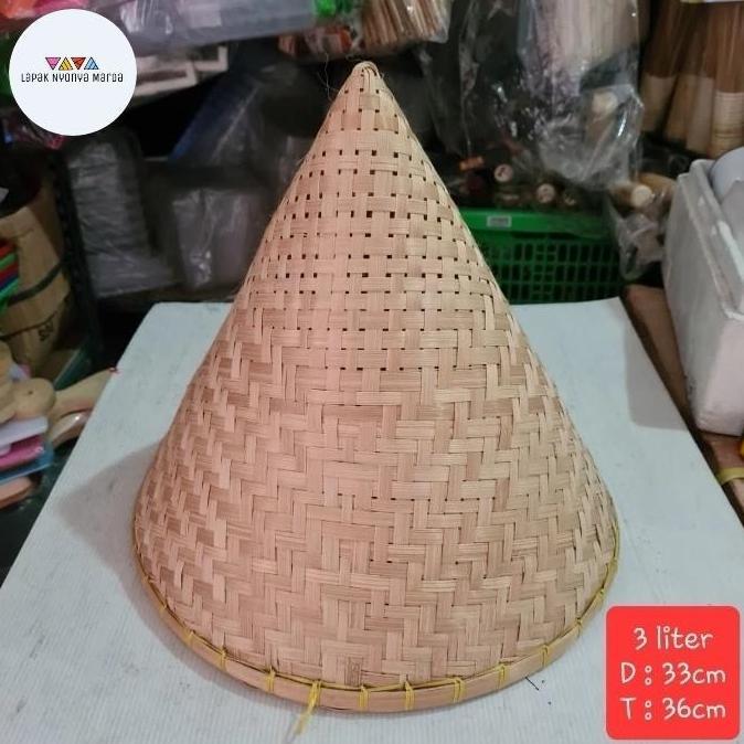 Kukusan kerucut bambu / aseupan awug