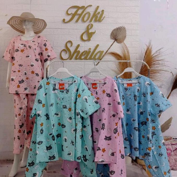 Baju Tidur Hoki Sheila Jumbo Xxl Ld 120