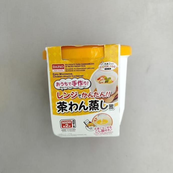 daiso microwave chawan mushi cup container wadah buat chawan mushi