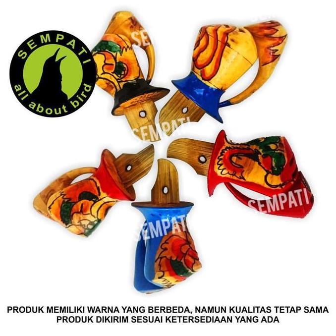 SEMPATI Sawangan Putu Kasbun Gandeng 4 Lubang Mainan Hatong Hotang Peluit Pluit Suara Nyaring Meleng