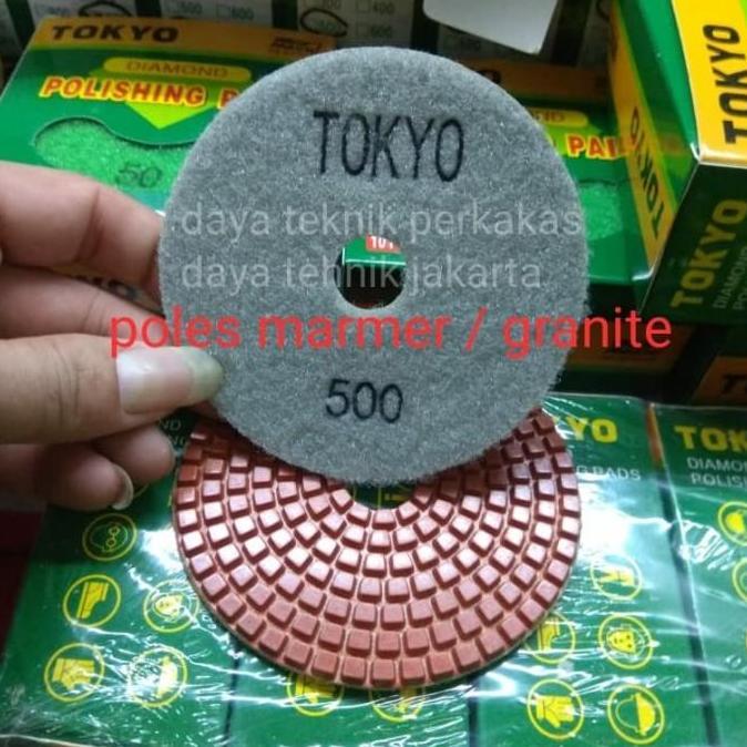 polishing pad #500 - diamond pad poles marmer - pad poles granite