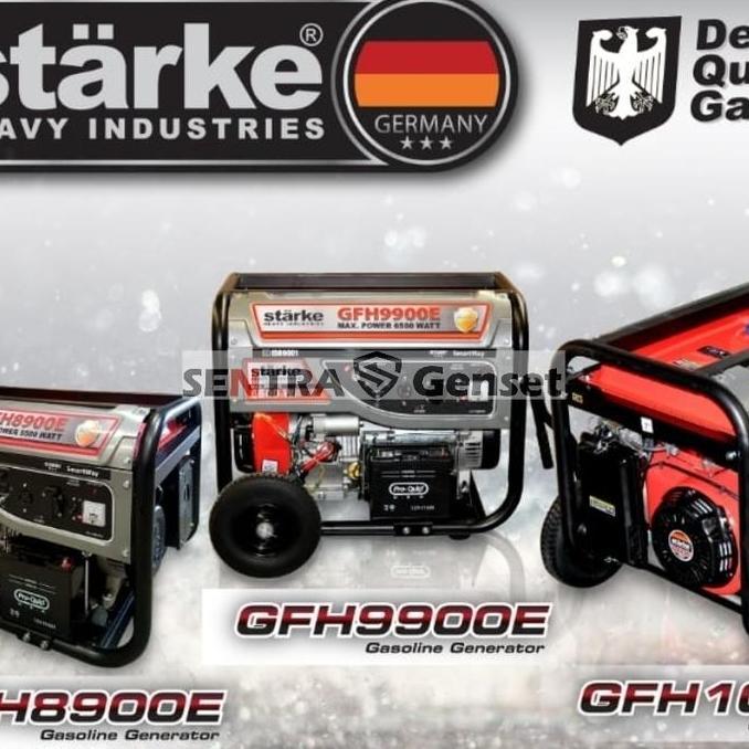 Genset 6000-6500 Watt Starke Gfh 9900E