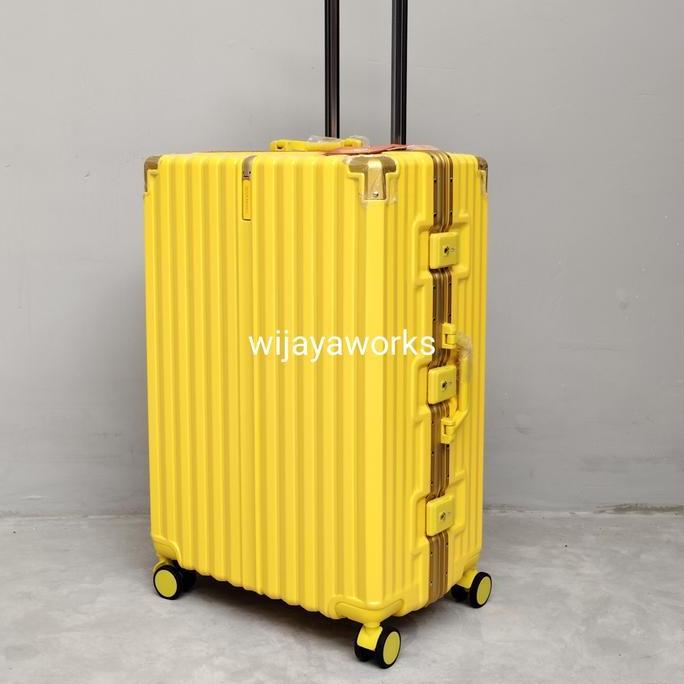 BEBAS ONGKIR - KOPER PREMIUM NON ZIPPER SEMI ALUMINIUM 28 INCHI Large Size