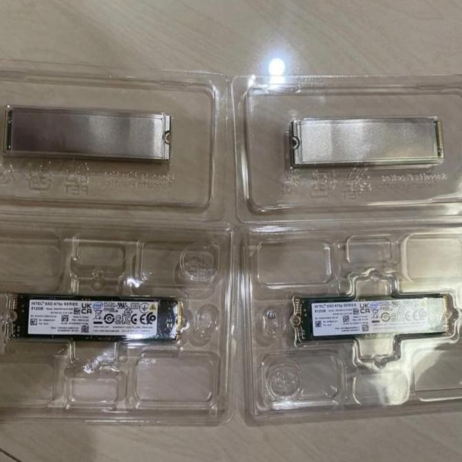 TERBARU - NVME SSD Intel 670P 512GB NEW BARU Copotan NOT 1TB 256GB Tested