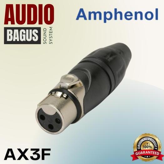 JACK AMPHENOL AX3F / AX 3F / AX3 F CONNECTOR