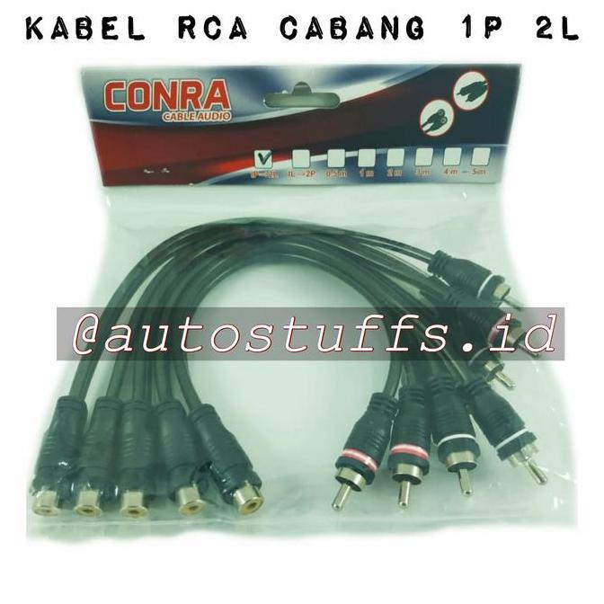 Kabel RCA Jackway Cabang/Cable RCA Cabang/Kabel RCA Cabang/Kabel RCA+.