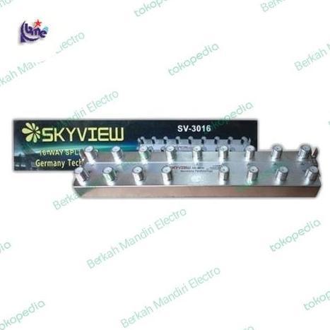 Splitter TV Digital 16 Way, Splitter TV 16 Way, Splitter Skyview 16Way