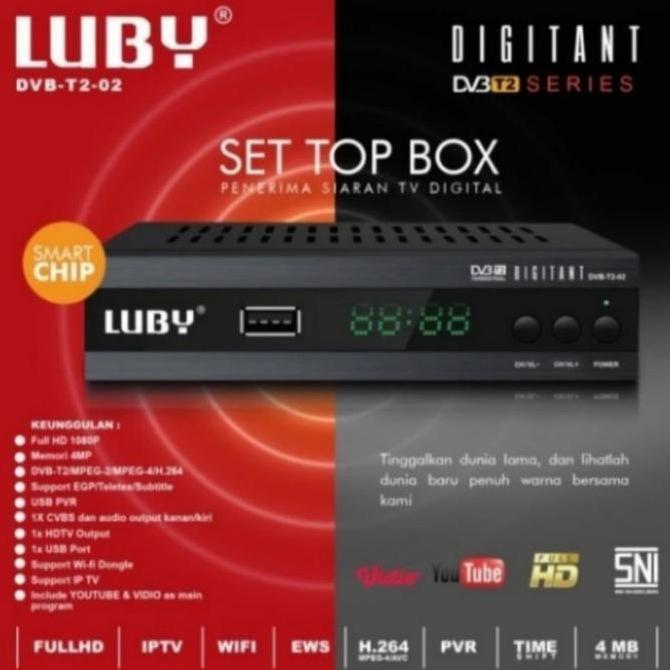 STB LUBY DVB- T2-01