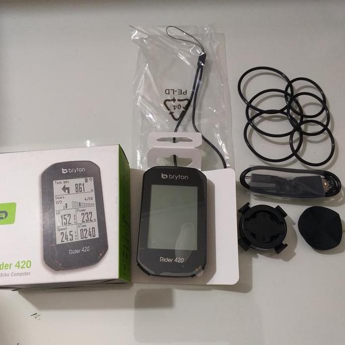 Cyclocomp bryton rider 420E speedometer sepeda GPS