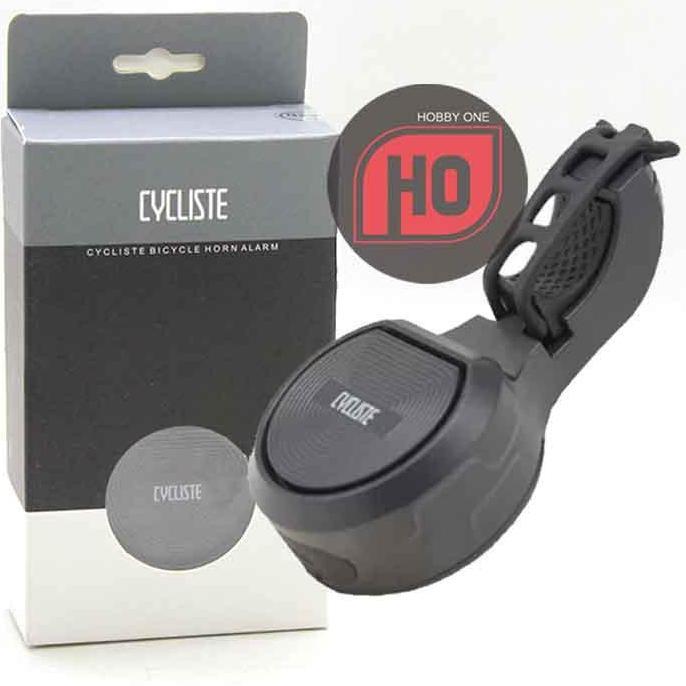 CYCLISTE BICYCLE HORN ALARM Bell Electric Maxi USB Black - Bel Sepeda