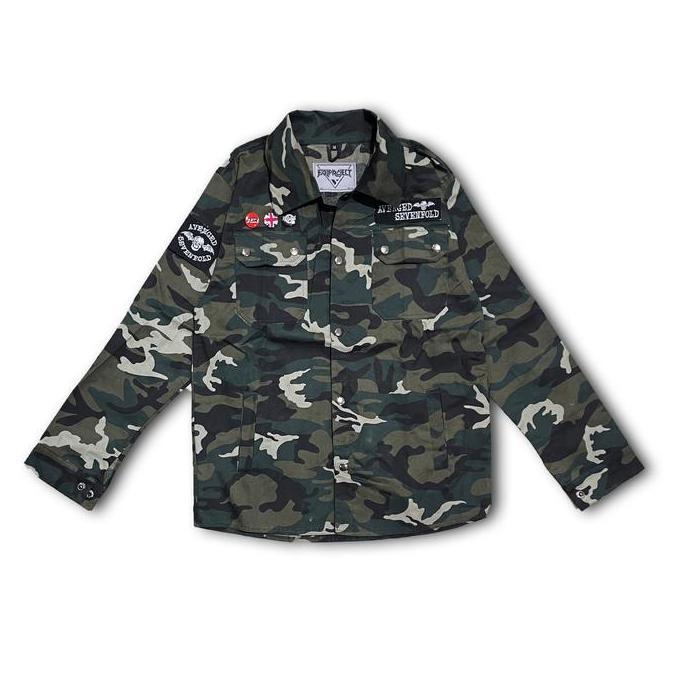 Promo Falproject Field Jacket / Jaket Semi Parka Camo  Casual Nyaman Keren