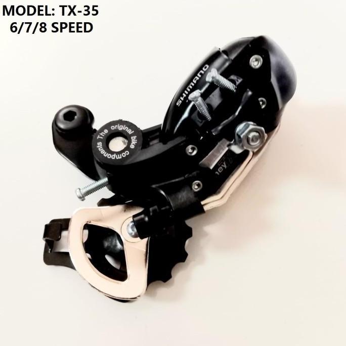 RD Shimano 6/7/8 Speed Pengatur Operan Gear Gigi Belakang Sepeda Murah