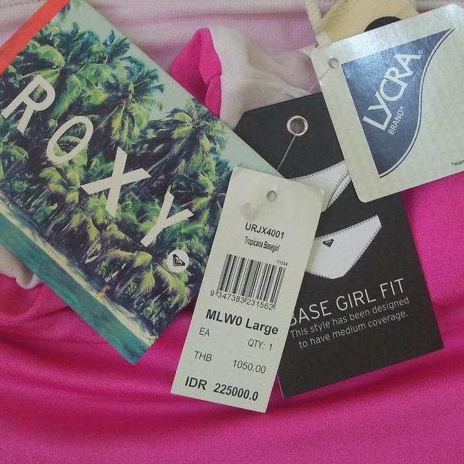 Roxy Tropicana Basegirl Bikini Bottom - Neon Pink