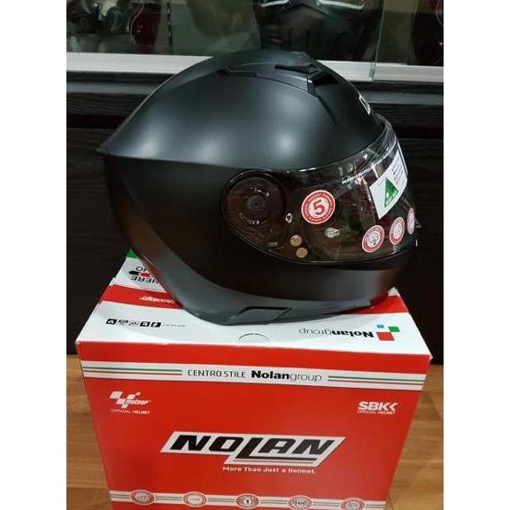 Nolan N87 Martz Ncom Flat black Terlaris