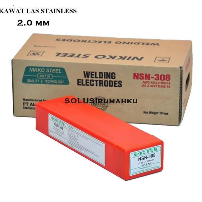Terjangkau Per Kilo Kawat Las Stainless 2.0 Nikko Steel Nsn 308 Elektroda 2.0