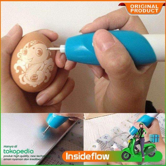 Alat Ukir Pisau Ukir Elektrik Sendok Piring Gelas Botol Kaca Plastik