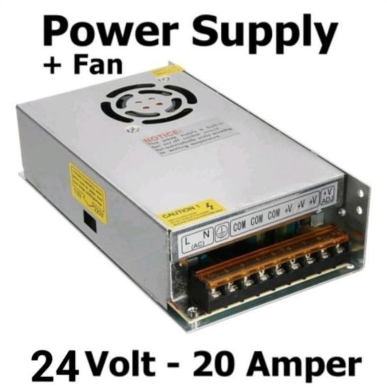Travo Power Supply 24V 20A PSU 24 Volt 20 Amper High Quality 20 Ampere 24v Power supply