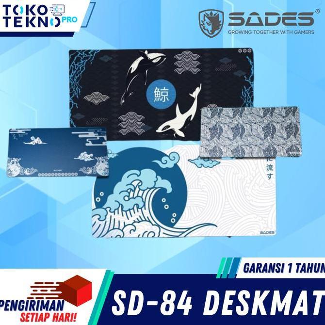 Sades Sd84 Kujira Umi Speed Gaming Deskmat Water Resistant Rubber Mousepad
