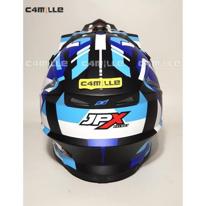 HELM JPX CROSS X29 BLACK DOFF TRAIL SUPER CROSS Terlaris