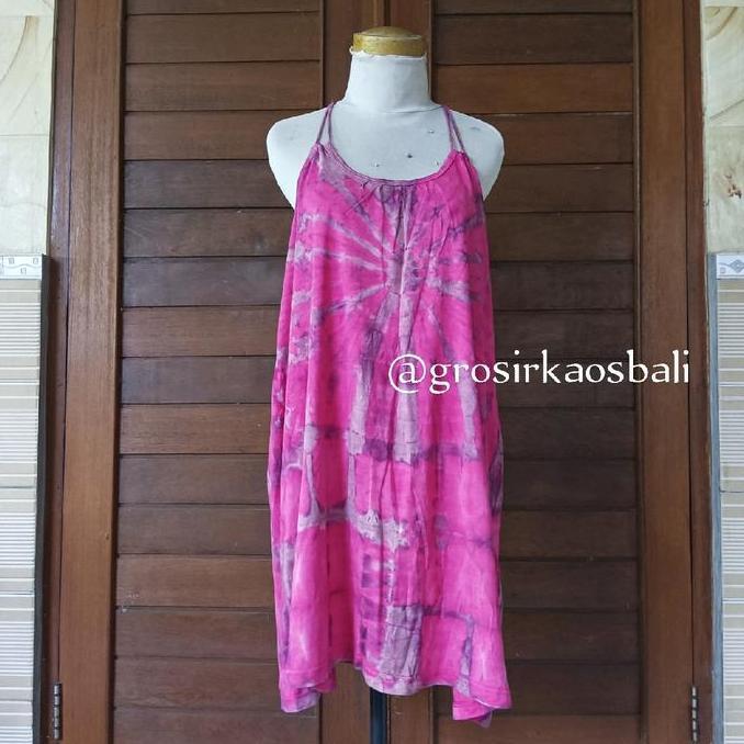 Grosirkaosbali Dress Tali Midi Bahan Kaos Jersey