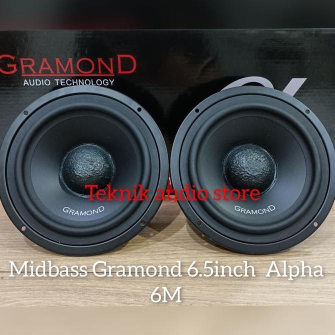 Speaker Midbass Gramond 6.5inch Alpha 6M Terlaris